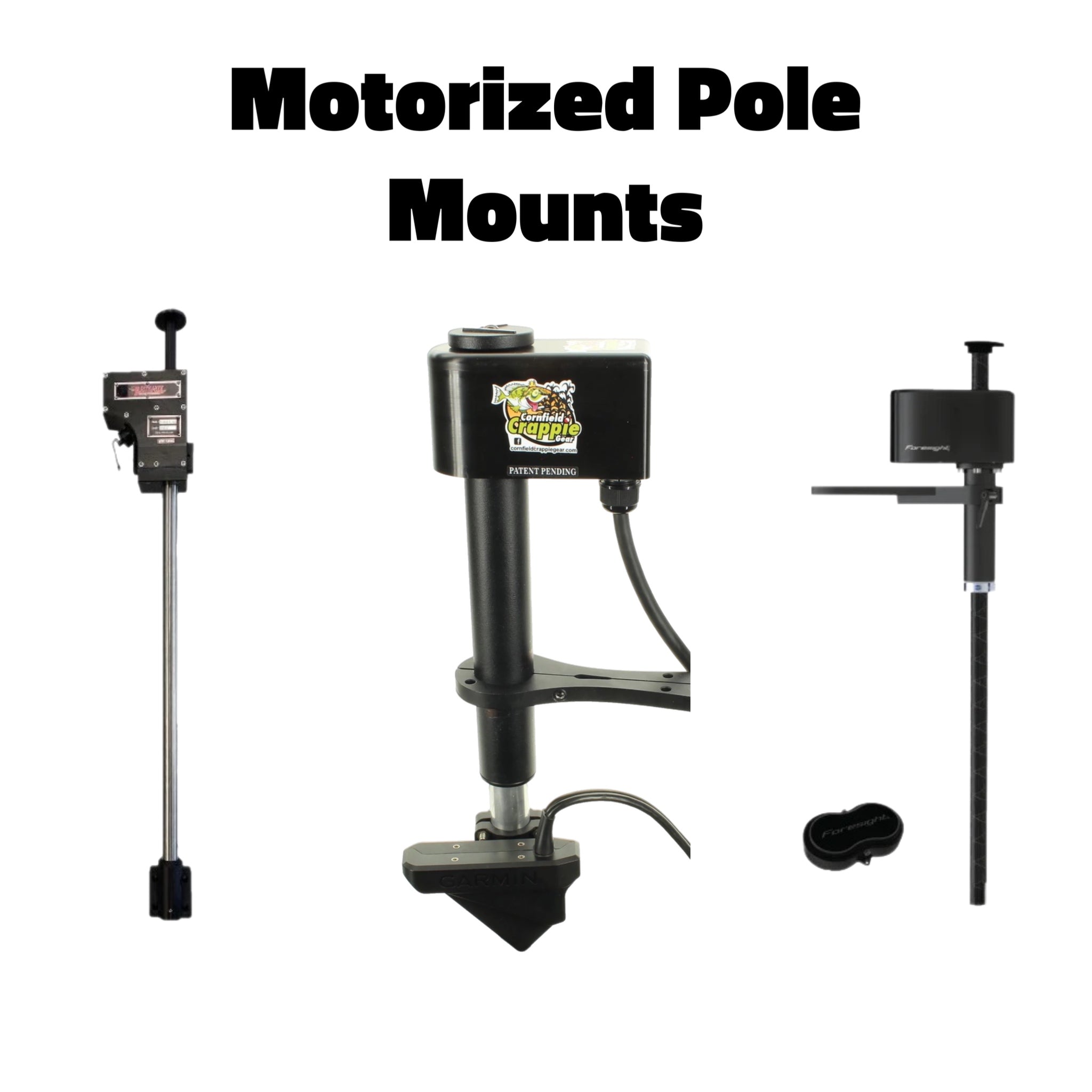 Motorized Pole Mounts (Cornfield, Rite Hite, Foresight, TargetLock) –  Tagged live scanner– BassFishin Electronics, LLC
