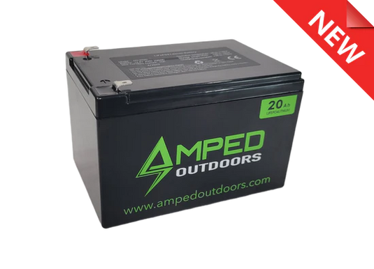 AMPED Outdoors Lithium Batteries
