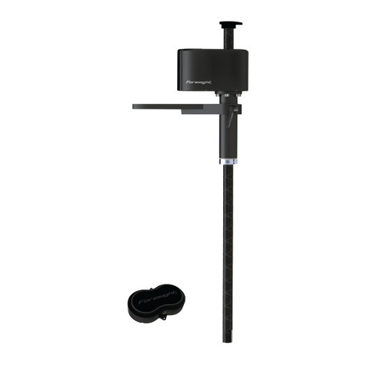 Livescope Pole and Beam Mount on the Water 