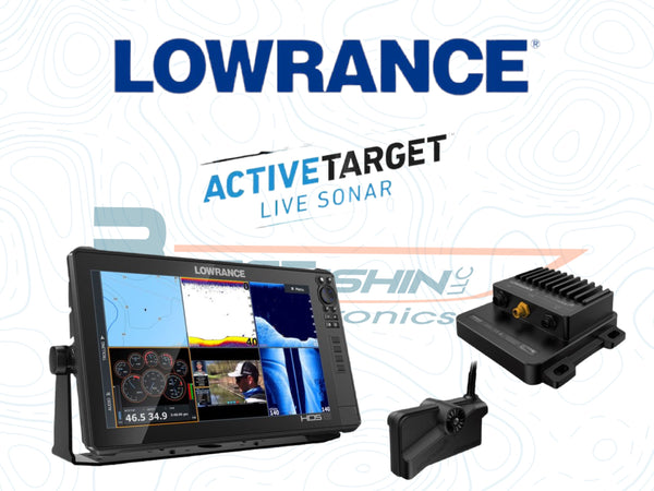 Lowrance HDS-12 LIVE No Transducer (ROW) + Lowrance Active Target 2 Pa —